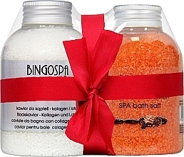 Fragrances, Perfumes, Cosmetics Set - BingoSpa Bath Salt (b/salt/600g + b/salt/380g)