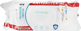 Fragrances, Perfumes, Cosmetics Antibacterial Wet Wipes, 120pcs - Naturelle Antibacterial D-Panthenol