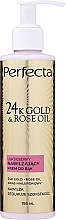 Moisturizing Hand Cream - Perfecta 24k Gold & Rose Oil — photo N1