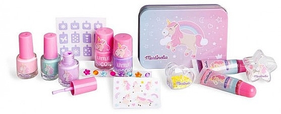 Set - Martinelia Little Unicorn Beauty Tin Box — photo N2