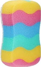 Fragrances, Perfumes, Cosmetics Rectangular Bath Sponge 2in1, rainbow - Ewimark