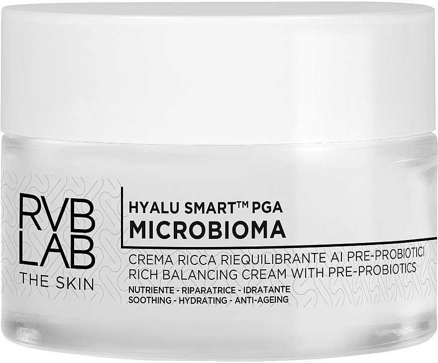 Rich Nourishing & Regenerating Cream for Dry & Sensitive Skin - RVB LAB Microbiome Rich Balancing Cream With Pre-Probiotics — photo N1