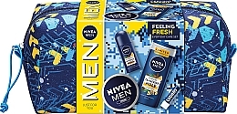 Fragrances, Perfumes, Cosmetics Set, 5 products - Nivea Men Feeling Fresh Set