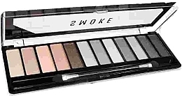 Fragrances, Perfumes, Cosmetics Eyeshadow Palette, smoke - Magic Studio 12 Eyeshadow Palette Versatile