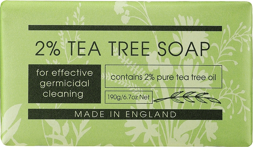 Tea Tree Soap - The English Soap Company Take Care Collection 2% Tea Tree Soap — photo N1