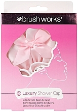 Fragrances, Perfumes, Cosmetics Satin Shower Cap - Brushworks HD Luxury Shower Cap