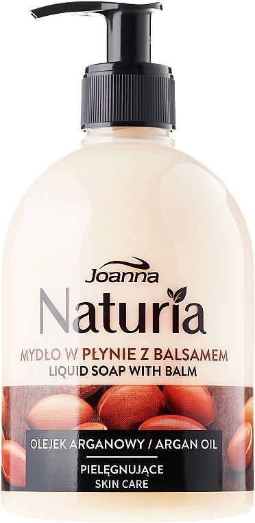 Liquid Soap "Argan Oil" - Joanna Naturia Argan Oil Liquid Soap — photo N2