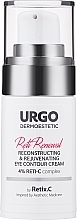 Fragrances, Perfumes, Cosmetics Repairing & Rejuvenating Eye Cream - Urgo Dermoestetic Reti Renewal Reconstructing & Rejuvenating Eye Contiour Cream 4% Reti-C