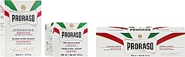 Set - Proraso Classic Shaving Metal White "Toccasana" (pre/cr/100ml + sh/cr/150ml + ash/cr/100ml) — photo N2