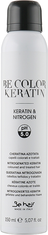 Nitrogen & Keratin Hair Spray - Be Hair Be Color Keratin & Nitrogen — photo N1