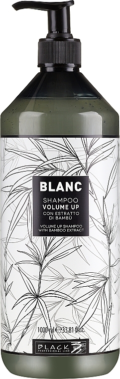 Volume Hair Shampoo - Black Professional Line Blanc Volume Up Shampoo — photo N3