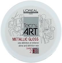 Fragrances, Perfumes, Cosmetics Hair Wax - L'Oreal Professionnel Tecni.art Metallic Gloss