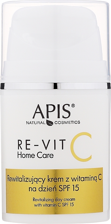 Revitalizing Vitamin C Day Cream - Apis Professional Re-Vit C Home Care Revitalizing Day Cream With Vitamin C SPF 15 — photo N1