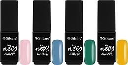 Hello Manhattan Set - Silcare Flexy Hello Manhattan (nail/polish/4x4,5g) — photo N12