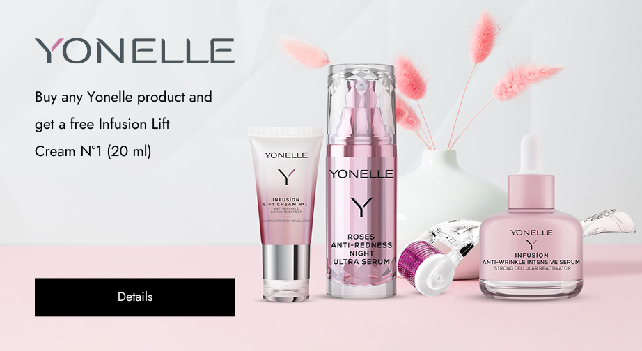 Buy any Yonelle product and get a free Infusion Lift Cream N°1 (20 ml)