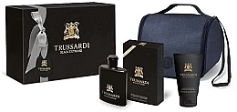 Fragrances, Perfumes, Cosmetics Trussardi Black Extreme - Set (edt/100ml + sh/gel/100ml + pouch)