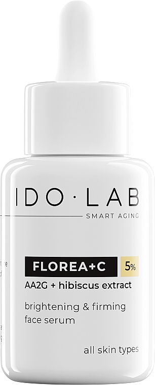 Brightening Face Serum - Idolab Florea + C 5% Brightening And Firming Face Serum — photo N1