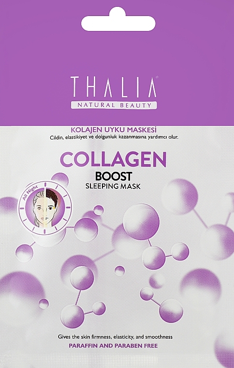 Collagen Night Face Mask - Thalia Collagen Sleeping Revitalizing Mask — photo N1