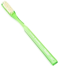 Fragrances, Perfumes, Cosmetics Toothbrush, green - Acca Kappa Soft Pure Bristle Toothbrush Model 567