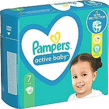 Diapers 'Active Baby' 7 (15 + kg), 40 pcs - Pampers — photo N15