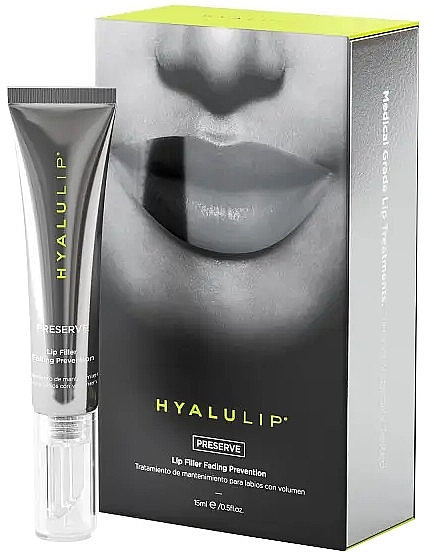 Hyaluronic Acid Lip Filler - Hyalulip Preserve Lip Filler Fading Prevention — photo N1