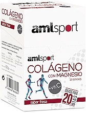 Fragrances, Perfumes, Cosmetics Dietary Supplement Sticks "Collagen with Magnesium + Vitamins C", with Strawberry Flavor - Ana Maria Lajusticia