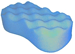 Fragrances, Perfumes, Cosmetics Massage Body Sponge 'Talia',blue - Sanel Talia