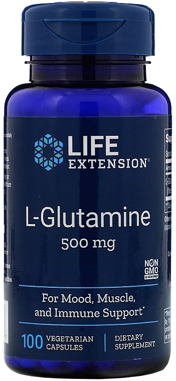 Glutamine Dietary Supplement - Life Extension L-Glutamine — photo N1