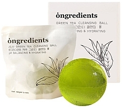 Cleansing Ball - Ongredients Jeju Green Tea Cleansing Ball — photo N1