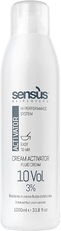 Activator Cream 3% - Sensus Cream Activator 10 Vol — photo N1