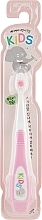 Fragrances, Perfumes, Cosmetics Kids Toothbrush with Rounded Bristles, pink - White Kids Toothbrush