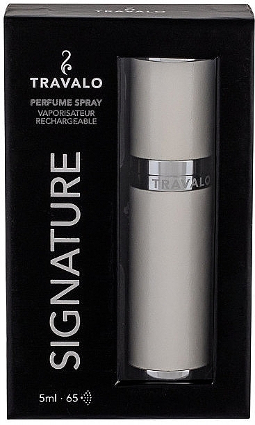 Atomizer - Travalo Signature Elegance White — photo N1