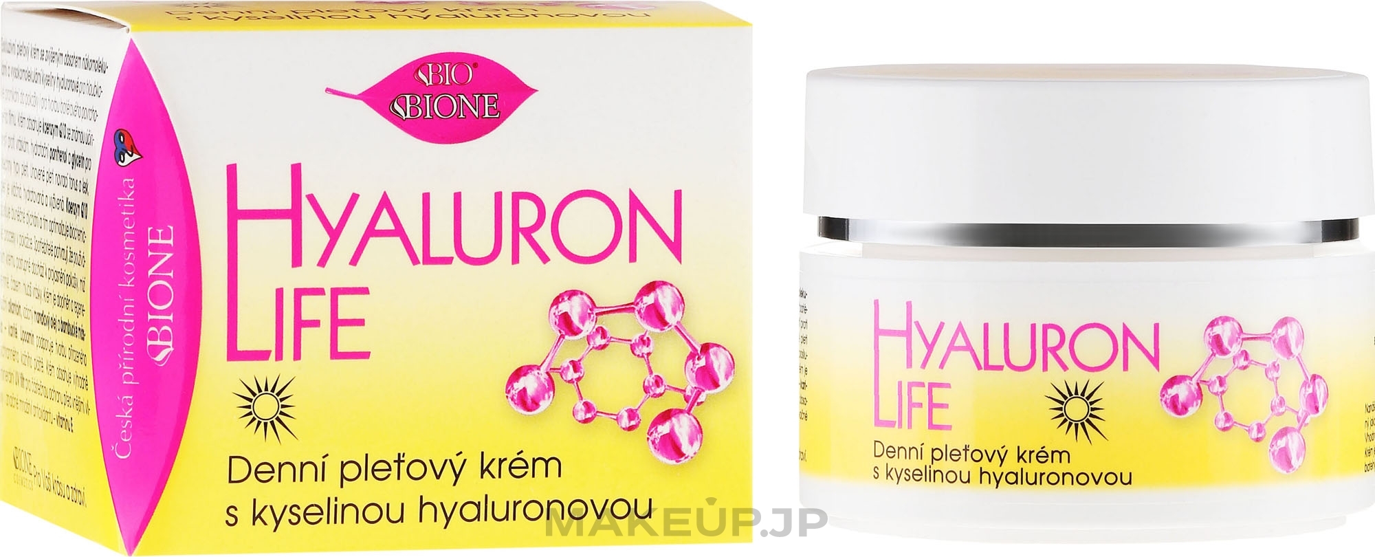 Face Cream - Bione Cosmetics Hyaluron Life Day Cream With Hyaluronic Acid — photo 51 ml