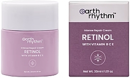 Fragrances, Perfumes, Cosmetics Intensive Regenerating Night Cream with Retinol - Earth Rhythm Retinol Intense Repair Night Cream