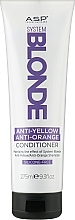 Conditioner for Blonde Hair - Affinage System Blonde Anti-Yellow/Orange Conditioner — photo N1