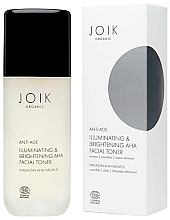 Fragrances, Perfumes, Cosmetics Face Toner with AHA Acids - JOIK Anti-Age Facial Toner