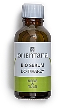 Fragrances, Perfumes, Cosmetics Face Serum with Neem & Tulsi Oils - Orientana Bio Serum For Face