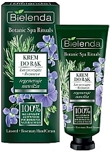 Fragrances, Perfumes, Cosmetics Regenerating & Moisturizing Hand Cream - Bielenda Botanic Spa Rituals Hand Cream