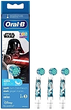 Electric Toothbrush Heads, 3 pcs - Oral-B Kids Star Wars Extra Soft — photo N1