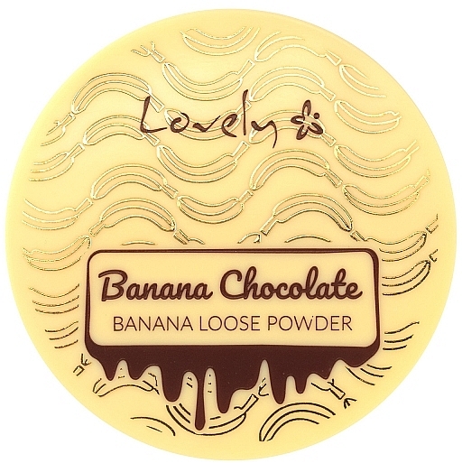 Banana-Chocolate Loose Powder - Lovely Banana Chocolate Loose Powder — photo N2