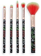 Makeup Brush Kit - Makeup Revolution X DC Joker Face Brush Set Put On A Happy — photo N2