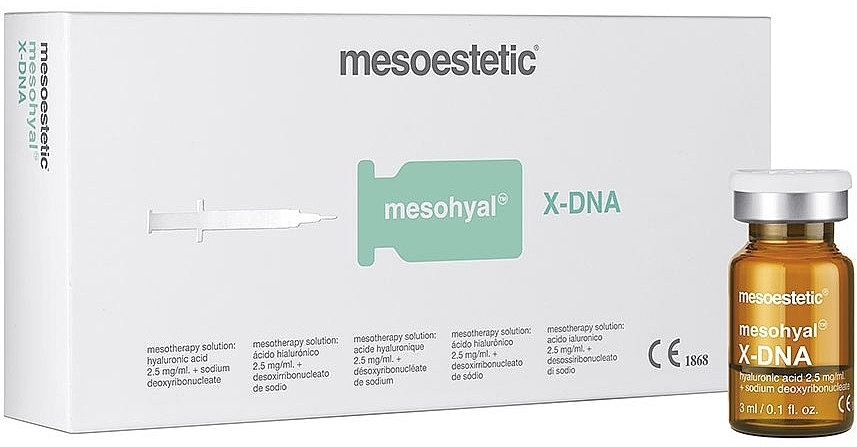 Biorevitalization drug - Mesoestetic Mesohyal X-DNA — photo N1