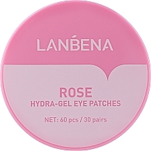 Rose Hydra-Gel Eye Patches - Lanbena Rose Hydra-Gel Eye Patches — photo N2