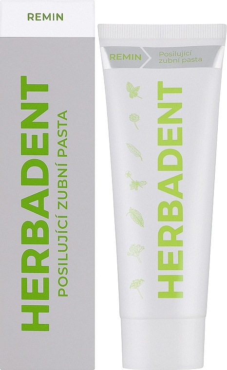 Remineralization Toothpaste - Herbadent Remin Strengthening Toothpaste — photo N3