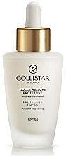 Fragrances, Perfumes, Cosmetics Brightening Face Serum SPF50 - Collistar Magic Drops Viso Protection SPF 50