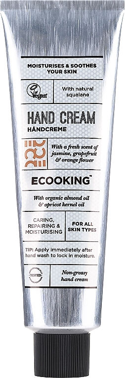 Hand Cream - Ecooking Hand Cream Moisturises & Soothes Your Skin — photo N1