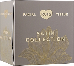 Tissues, 80 pcs, cappuccino - Ruta Satin Collection — photo N1