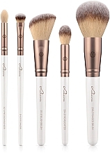 Fragrances, Perfumes, Cosmetics Makeup Brush Set, 5 pcs - Luvia Cosmetics Daily Essentials Prime Vegan