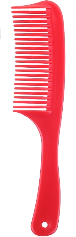 Hair Comb 1116, red - Top Choice — photo N1