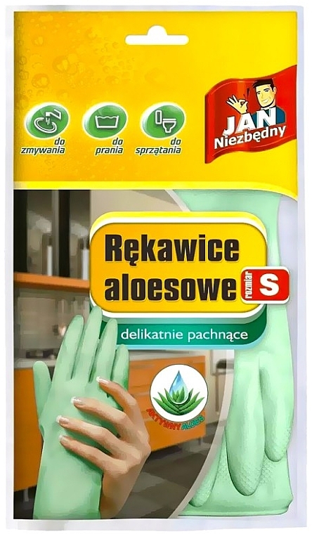 Latex Gloves with Aloe Vera, size S - Jan Niezbedny — photo N1